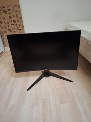 AOC Gaming C24G1 24zoll Full HD LED gebogen schwarz rot Computerbildschirm D
