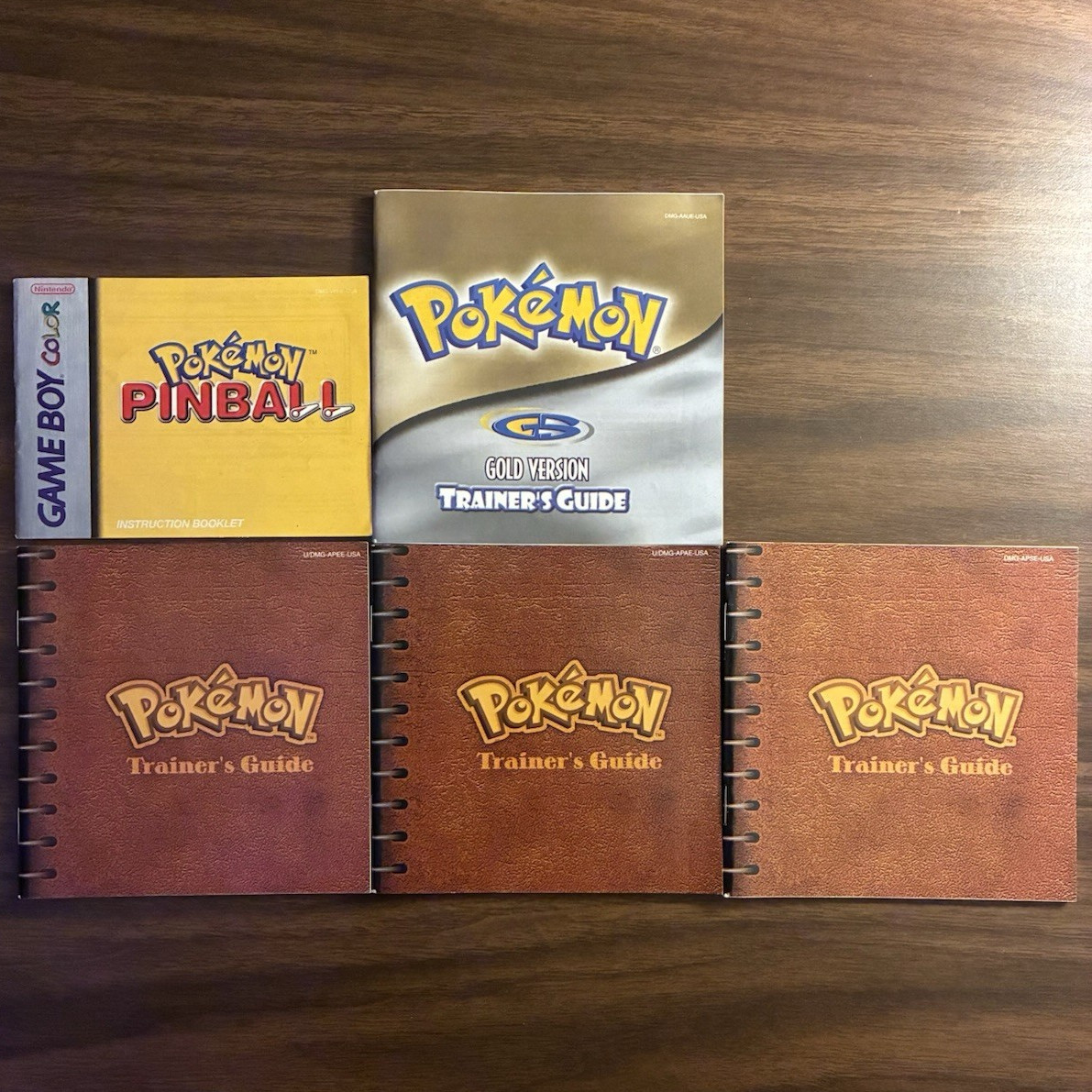Nintendo Pokémon Strategy Guide Lot: Booklet & Trainer's Guide lot