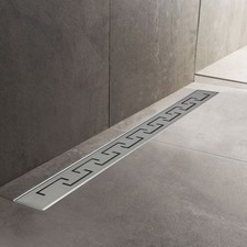 Wetroom Shower Drain Trap Channel Gully Stainless Steel 600mm to 1500mm (#5)