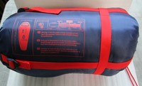 Mckinley Schlafsack - Camp Pro Ii 5 - In Red Rust/Navy Dark