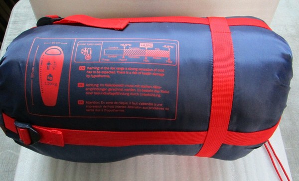 Mckinley Schlafsack - Camp Pro Ii 5 - In Red Rust/Navy Dark-image