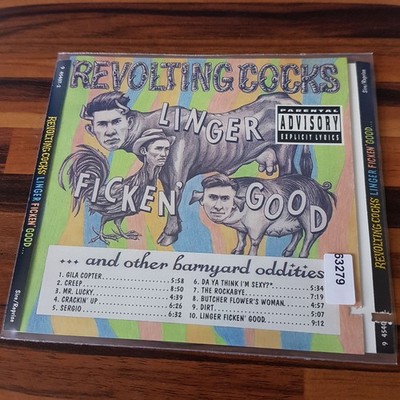 REVOLTING COCKS linger ficken'good USA EX/VG+ (CD Album, Rock, Sire/Reprise)