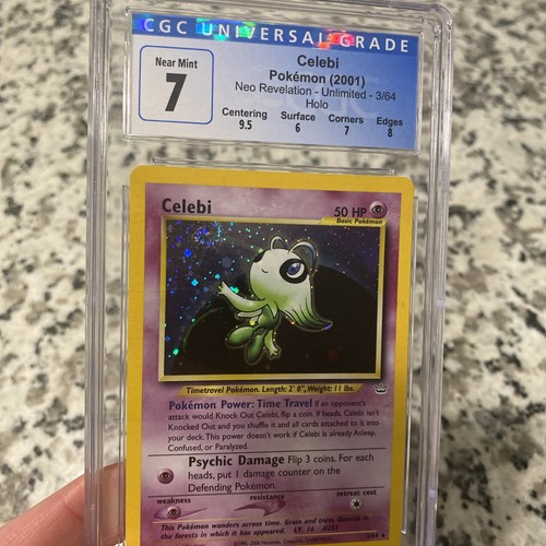 Celebi (Unlimited) graded CGC 7 for sale on eBay
