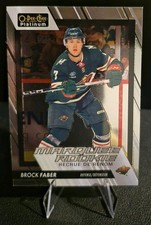 2023-24 O-Pee-Chee Platinum Marquee Rookies - Brock Faber #260 (RC)