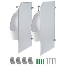 1 PCS 35.4'' Public Urinal Partition, Wall-Mounted Restroom Partitions for Sc...