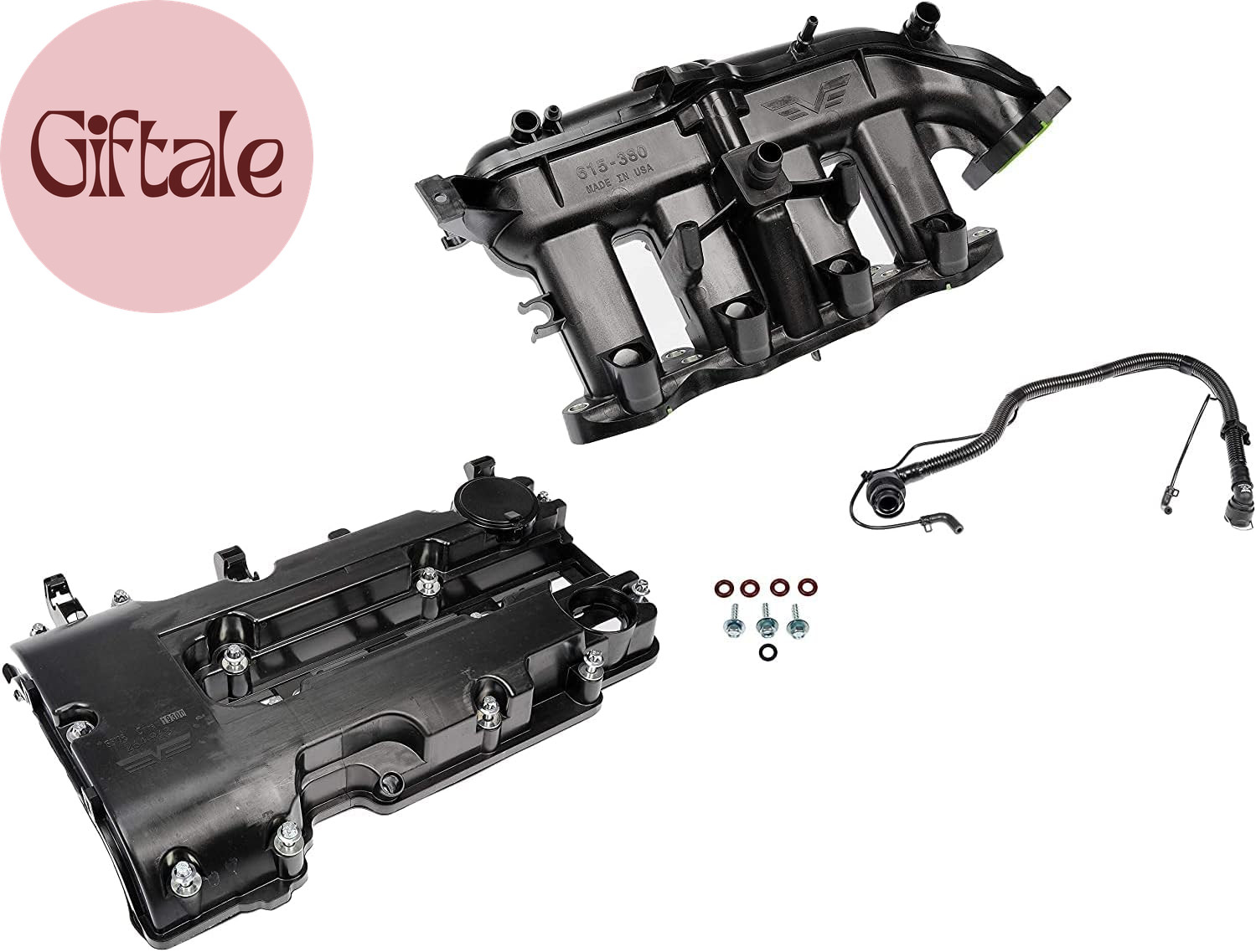 615-380KIT Intake Manifold and Valve Cover Kit Compatible wi