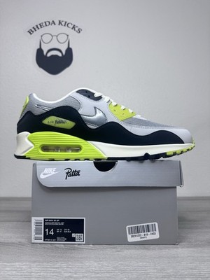 Size 14 - Patta x Nike Air Max 90 SP Cyber for sale online | eBay