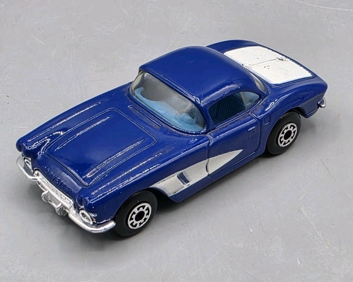マッチボックス　1962　シボレー コルベット マカオ製 Matchbox Chevrolet 1962 Vehicle Year Vintage Manufacture Diecast