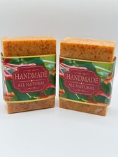 Handmade Turmeric Cream Soap Bar with Vitamin E