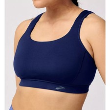 Run It All Underwire Sports Bra 32E 32DD Underwire Navy