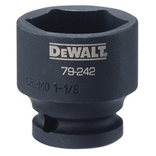 DEWALT 6 PT 1/2" Drive Impact Socket 1-1/8IN SAE
