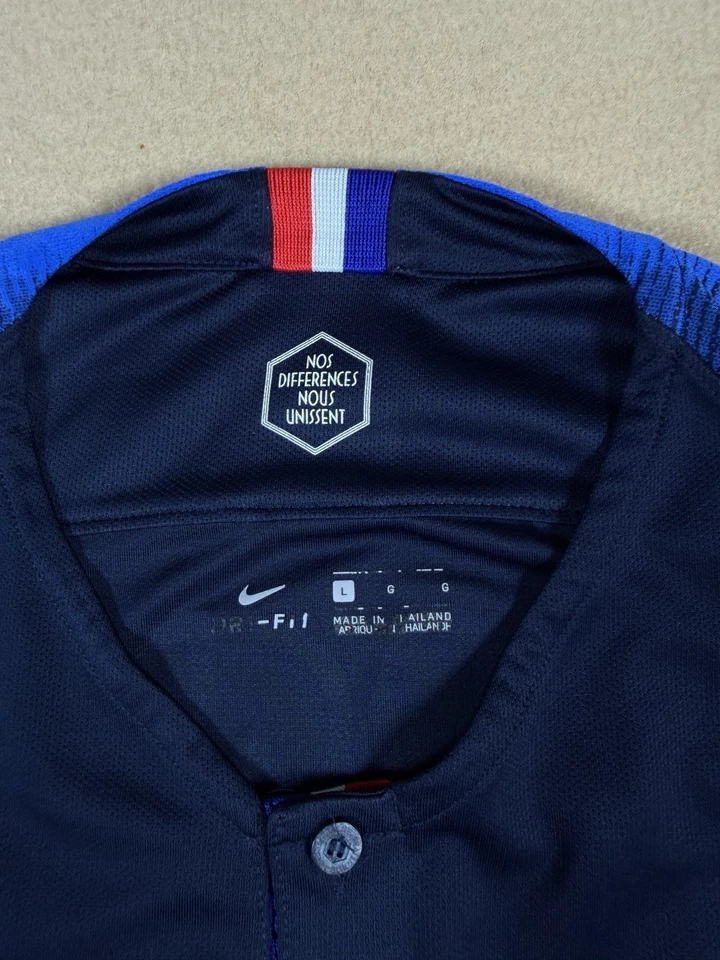 Camiseta para hombre Nike Francia 2018 Home World Cup POGBA #6 talla L Foto 3 de 4