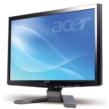 Acer P191W 19 Inch LCD Monitor Black VGA Very Good 0E