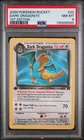 2000 POKEMON ROCKET 1ST EDITION #22 DARK DRAGONITE PSA 8