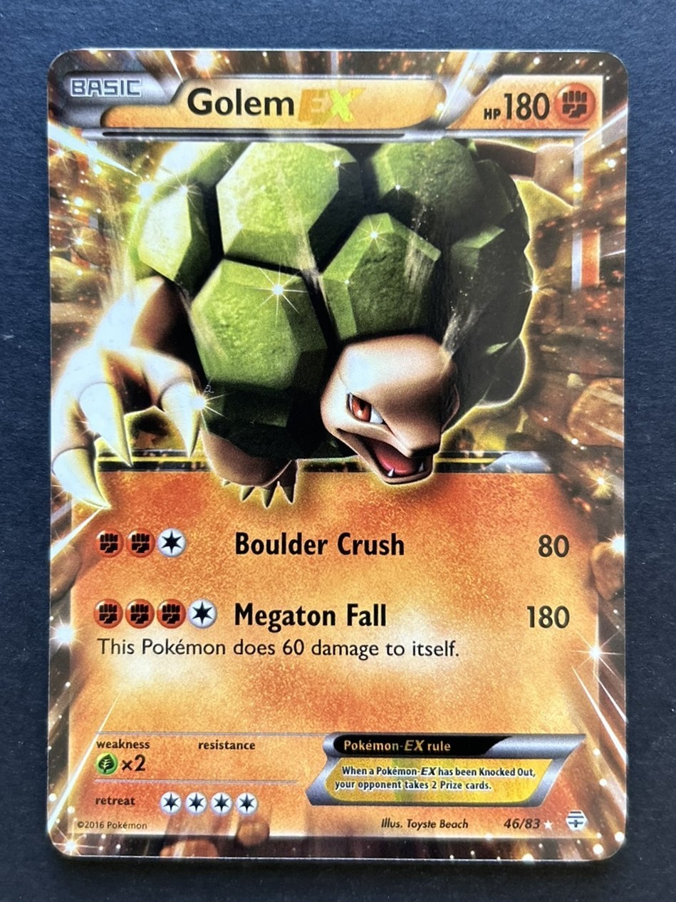 Pokemon Card TCG - Golem EX - Generations - 46/83