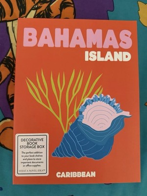 Caribbean Bahamas Islands Decorative Box By Think Ink Orange Beach Decor