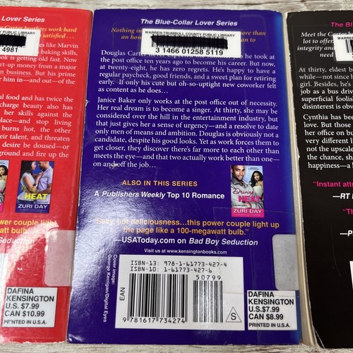 Complete Set Series - Lot of 3 Blue-Collar Lover books by Zuri Day Paperback - Imagen 9 de 10