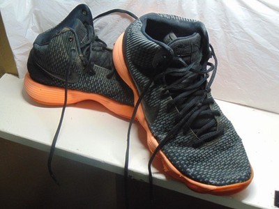 Nike Hyperdunk 2017 - Size 10 - Black W/ Orange Accents - Pre-Owned