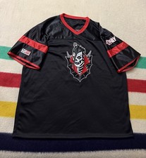 Vintage Misfits Records Glenn Danzig AntiHero Football Jersey Oversized XL 2X 3X