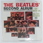BEATLES SECOND ALBUM APPLE AR8027 1LP