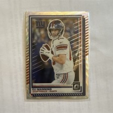 2025 Panini Donruss Optic Eli Manning #184 Wave Prizm /300 New York Giants