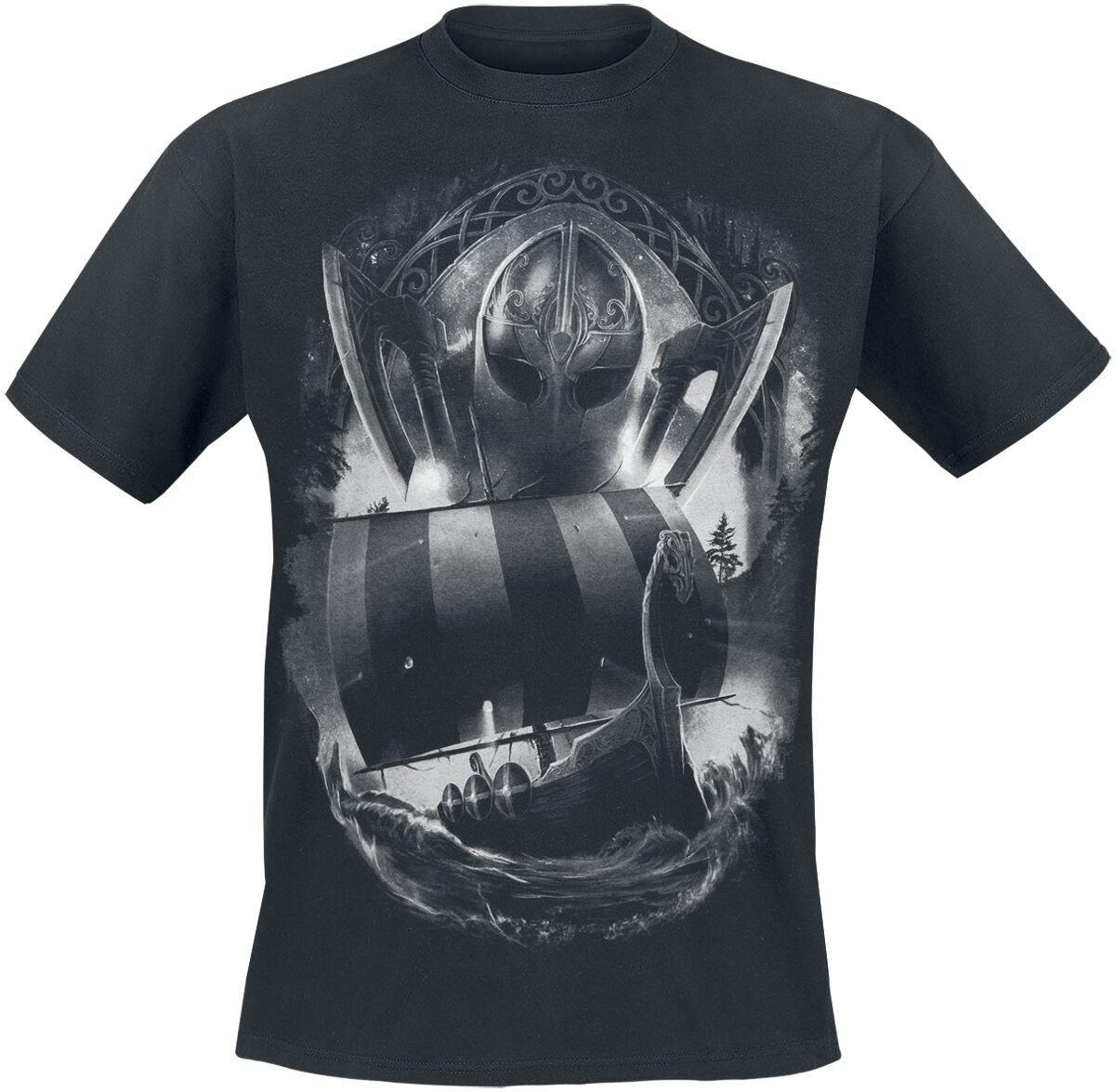 Toxic Angel T-Shirt Herren Nagalfar II schwarz