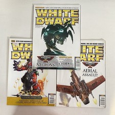 White Dwarf Magazines Warhammer 40,000 Games Workshop Bundle Issue 2011,2012 x3