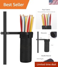 Drum Stick Bag, Nylon Drumstick Bag Removable, Drumstick Holder with Clamp-On...