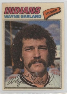 1977 Topps Baseball Patches Cloth Stickers Wayne Garland (Two Star Back) #17 m4l