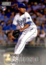 2016 Stadium Club #61 Miguel Almonte RC Kansas City Royals