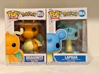 EC NIB Funko Pop Pokemon 850 (Dragonite) 864 (Lapras)