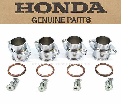 New Genuine Honda Exhaust Header Flanges Set 1969-1976 CB750 K OEM