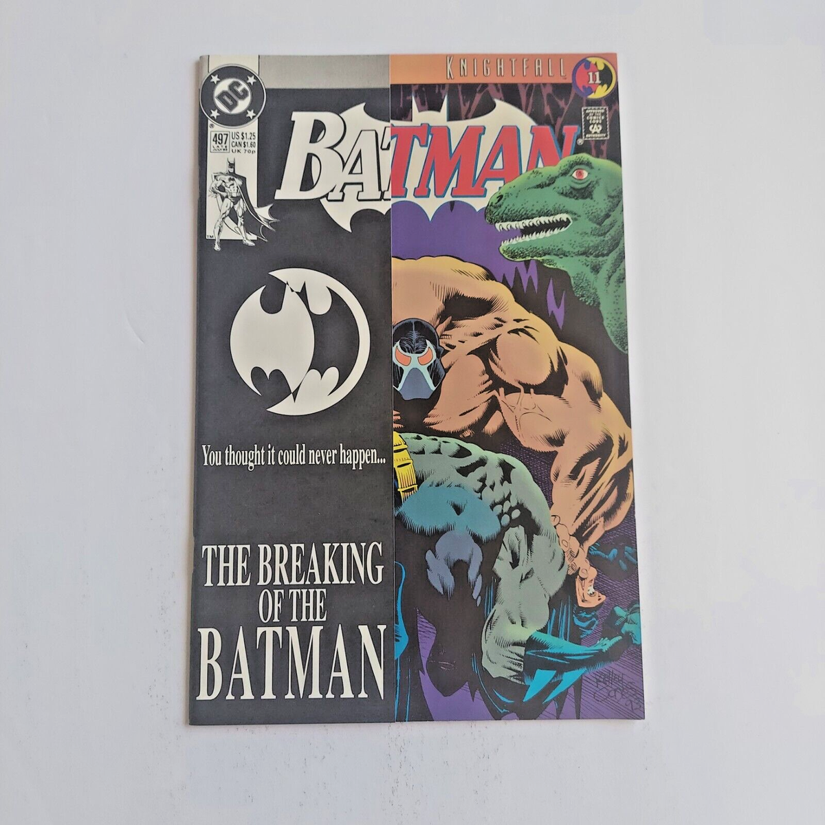 Batman #497 Bane Breaks Batman's Back Knightfall DC Comics 1993 | eBay