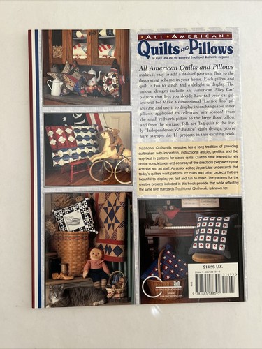 ALL AMERICAN QUILTS AND PILLOWS by Joyce Libal Traditional Quiltworks Magazine - Picture 2 of 2