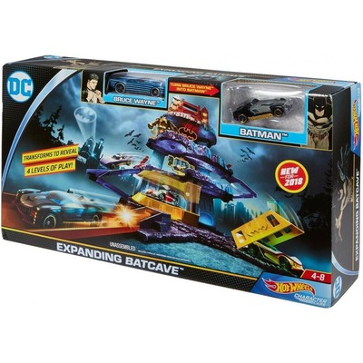 hot wheels dc batcave playset