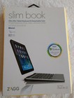 Zagg Slim Book iPad Air 2, Bluetooth Keyboard, broken case, used, Free Shipping