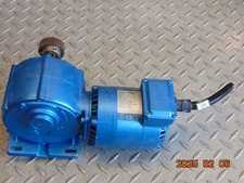 PARVALUX SD 38.LWS/650870/05D MOTOR 1-PHASE 48V 1400RPM GEARBOX RATIO 13/112 EMC