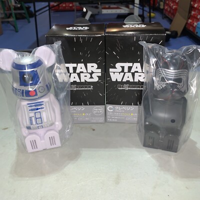 Be@Rbrick Bear Brick STAR WARS Cleverin Taiko Pharmaceutical Co., Ltd. Lot of 2
