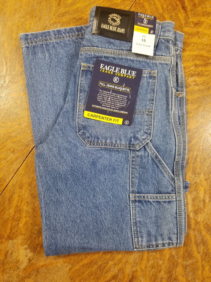 Eagle Blue Jeans Company 18 Carpenter Fit