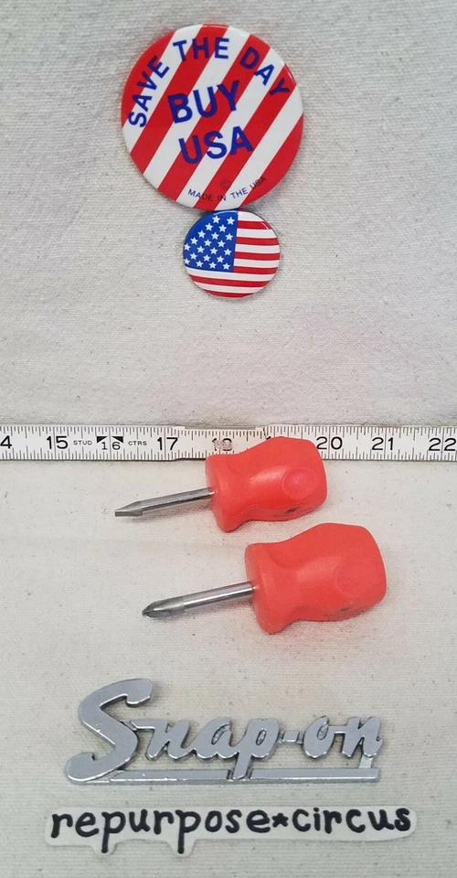 Snap-on Tools USA Instinct SHD1 - SHDP221R STUBBY Flat & No.2 Philips ORANGE - Image 2 of 4