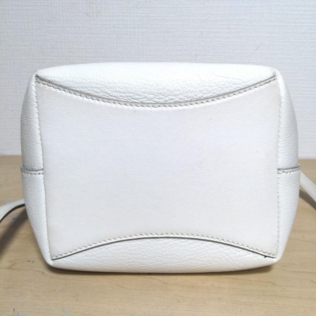 JIMMY CHOO Madeline 2Way Handbag White Leather with Crystal JIMMY CHOO Madeline 2Way Handbag White Leather with Crystal