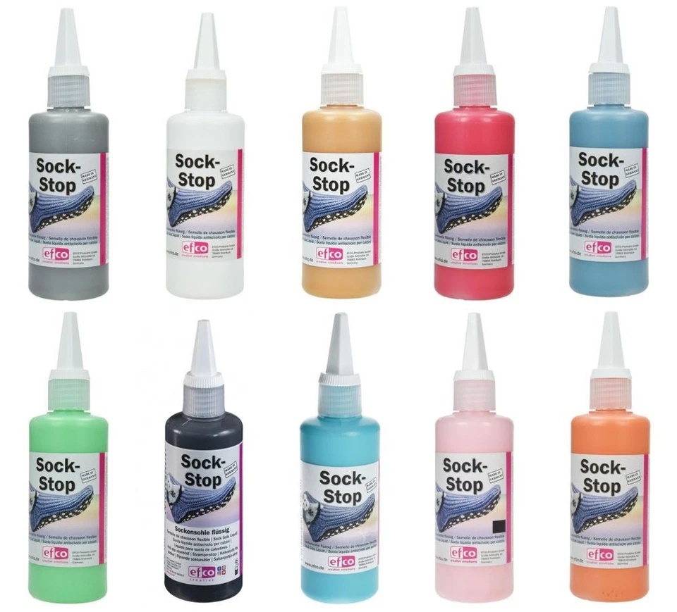 EFCO Sock Stop - Sockensohle flüssig - 100 ml - Auswahl