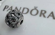 Authentic Pandora ESSENCE Dedication Charm #796047CZ
