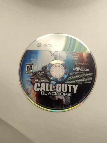 Call of Duty: Black Ops (Xbox 360, 2010) Game Disc Only