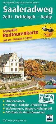 Saaleradweg, Zell im Fichtelgebirge - Barby 1:50