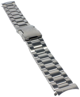 Timex Ersatzband | Uhrenarmband aus Edelstahl silbern 20mm für T49904