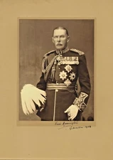 large signed photograph.charles harrington harrington governor of gibraltar 1938