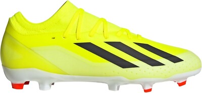Adidas IG0605 X Crazyfast League FG Soccer Cleats Solar Yellow