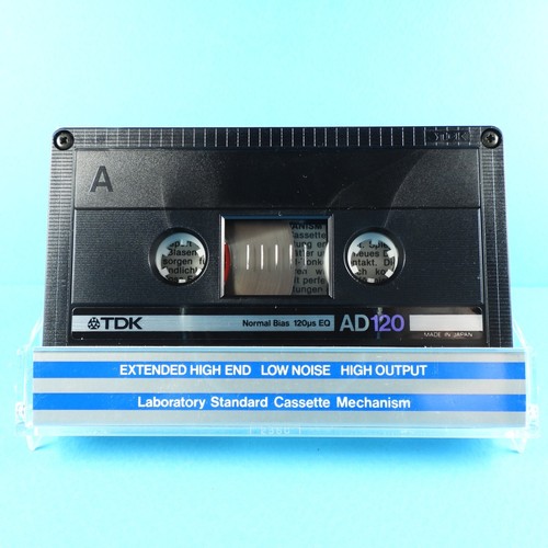 🍒 1x TDK AD 120 * IEC I Type 1 * Tape Cassette Kassette Casete кассета * 1984 - 第 1/4 張圖片