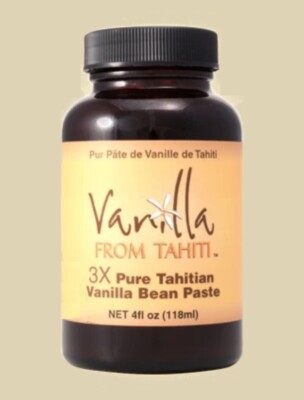 Tahitian Vanilla Bean Paste Triple Strength - 4fl oz